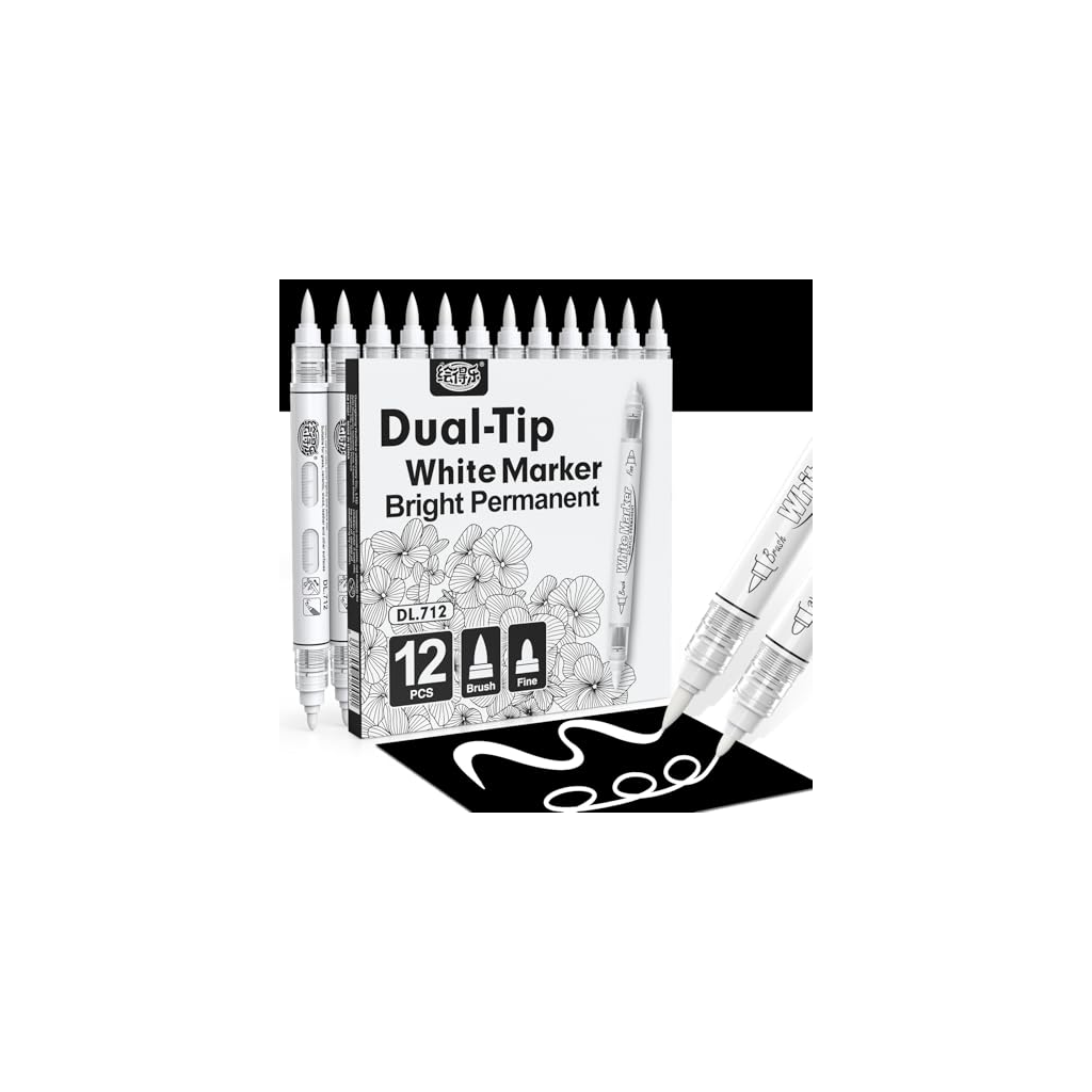 Tekesia Smith Art Atelier Premium Fine Liners White