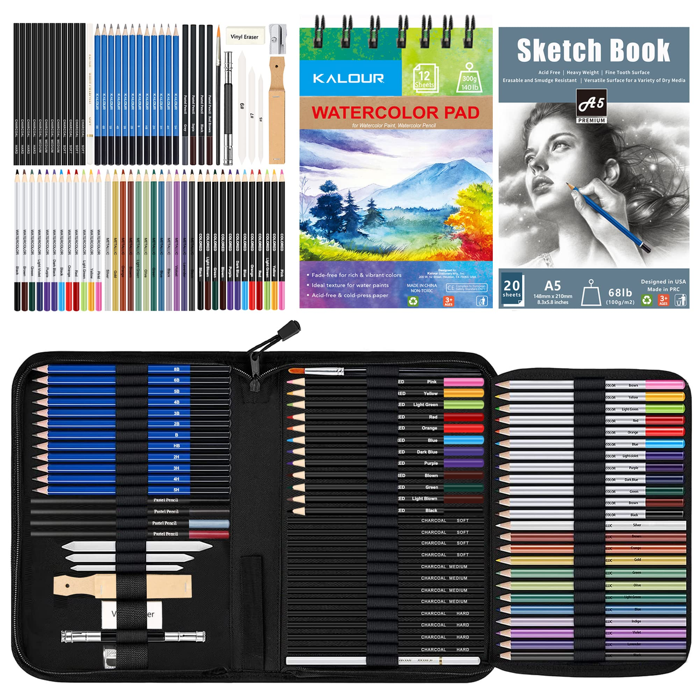 Sketch Pencil Set 6B-2H (12 pencils) product photo