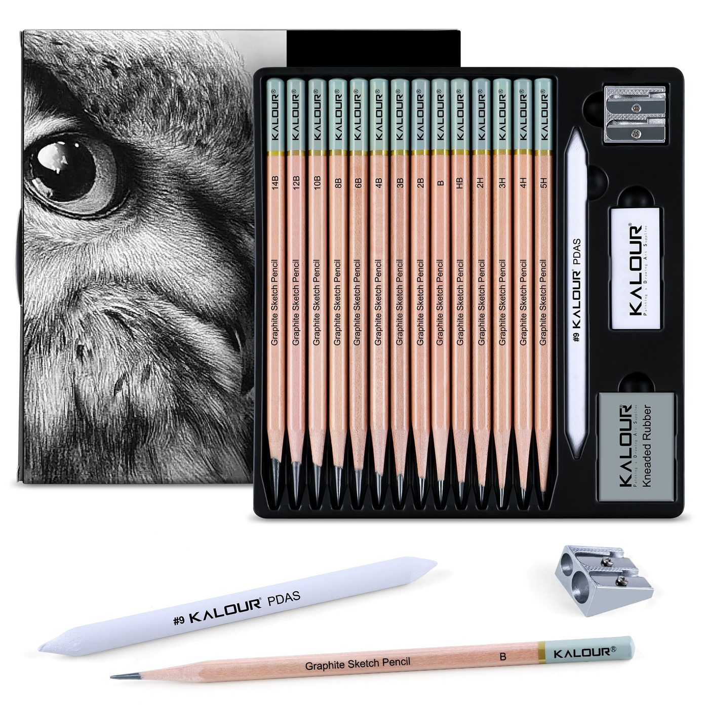 Sketch Pencil Set 12B-8H (36 pencils) product photo