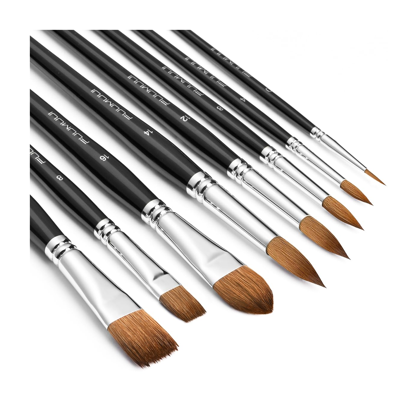 Paint Brush Set Watercolor (10 round) product photo