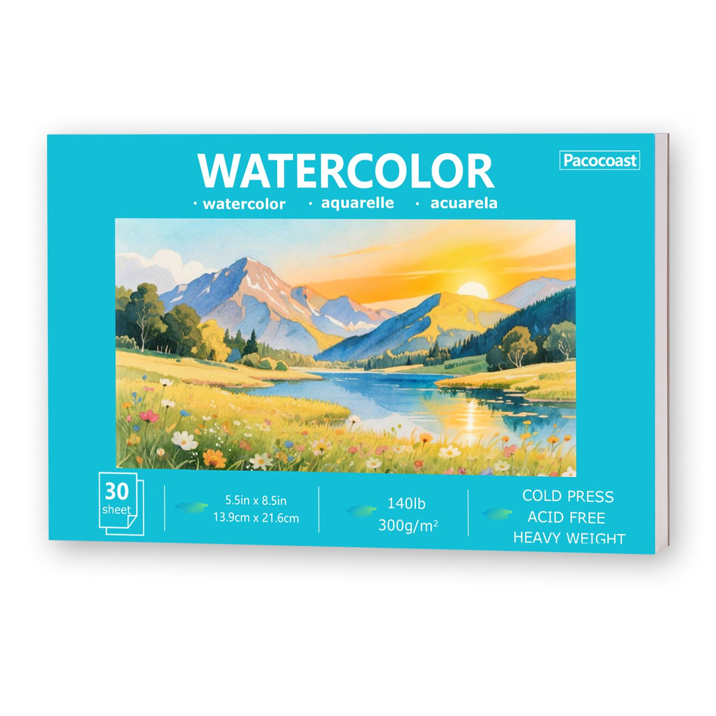 Watercolor Pad 9x12 product photo